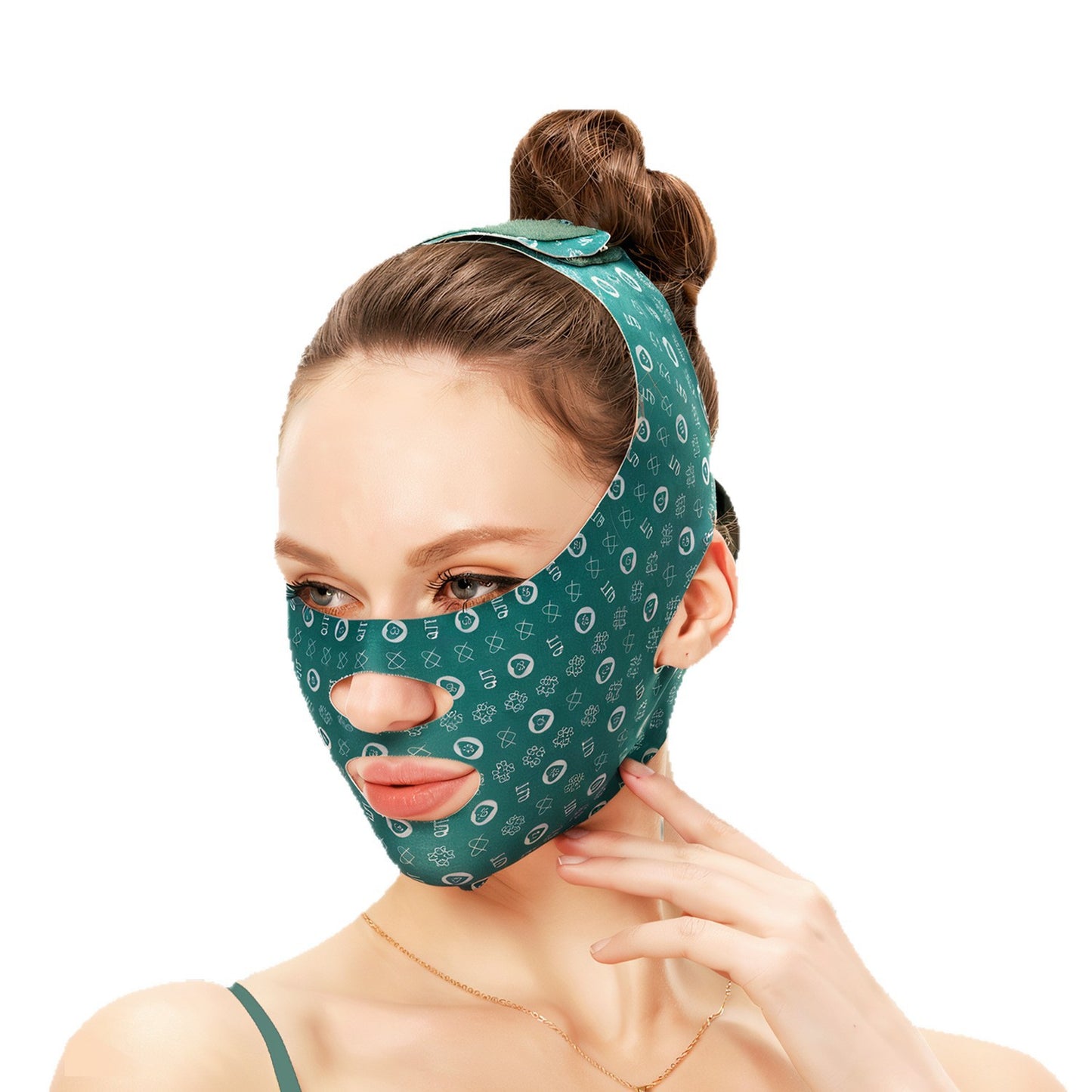 Day And Night Dual-Use V-Face Mask For Sleep, Face Shaping And Lifting, Non-Rebound Physical Correction, Small V-Face Tool, Nasolabial Fold Lifting