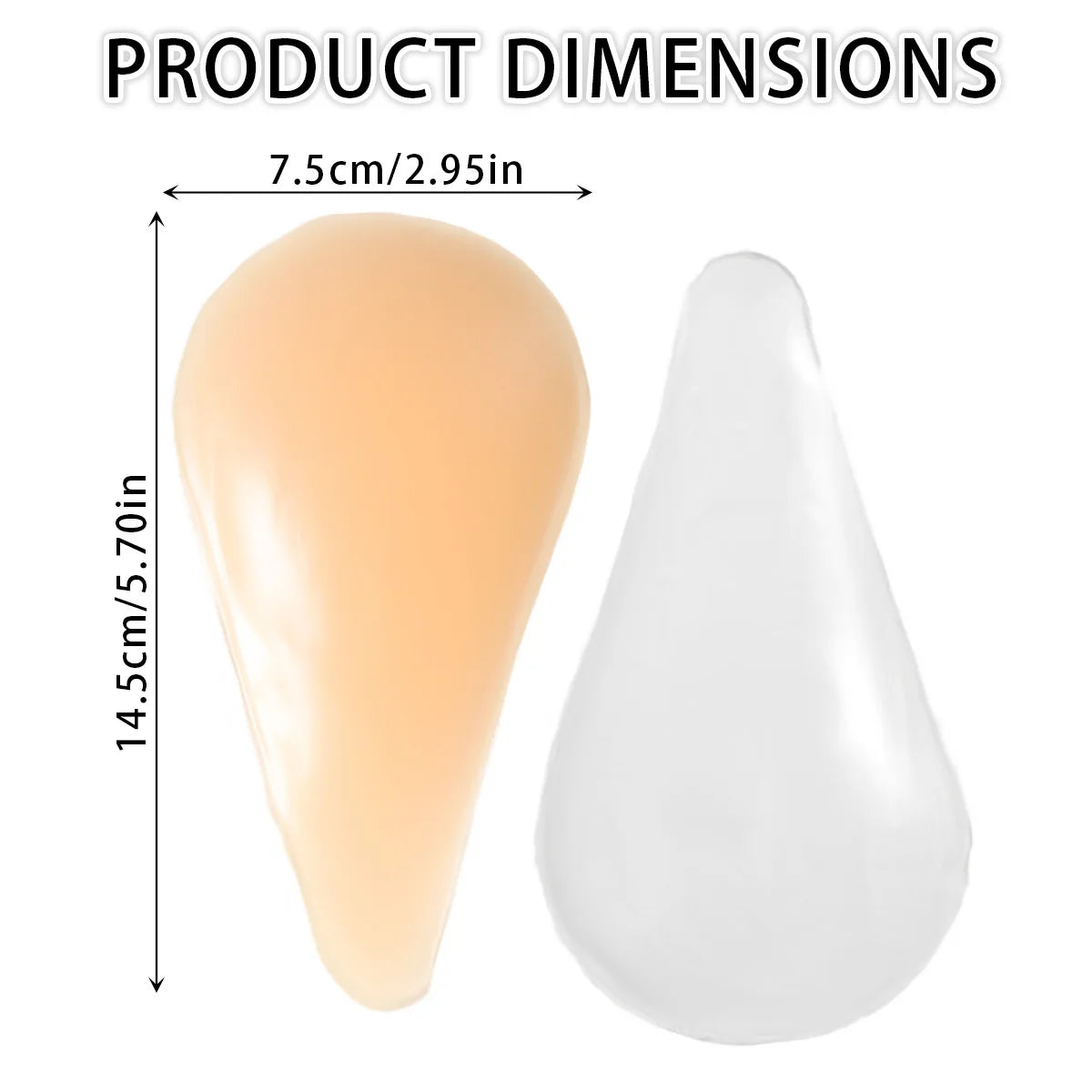 Reusable Invisible Silicone Anti-Exposure Stickers Stick Firmly Without Leaving Marks Waterproof Cover Pad Body Care Tools
