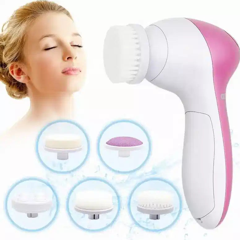 5-in-1 Electric Facial Cleanser & Massager Oasis